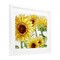 Stupell Industries Peeking Sunflower Blooms Framed Print Under Glass, design by Kim Allen